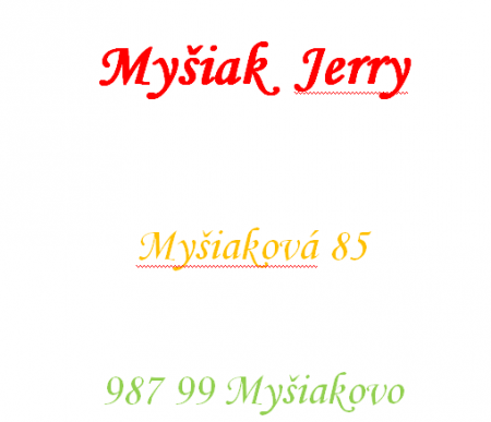 Rozprávkové vizitky